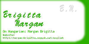 brigitta margan business card